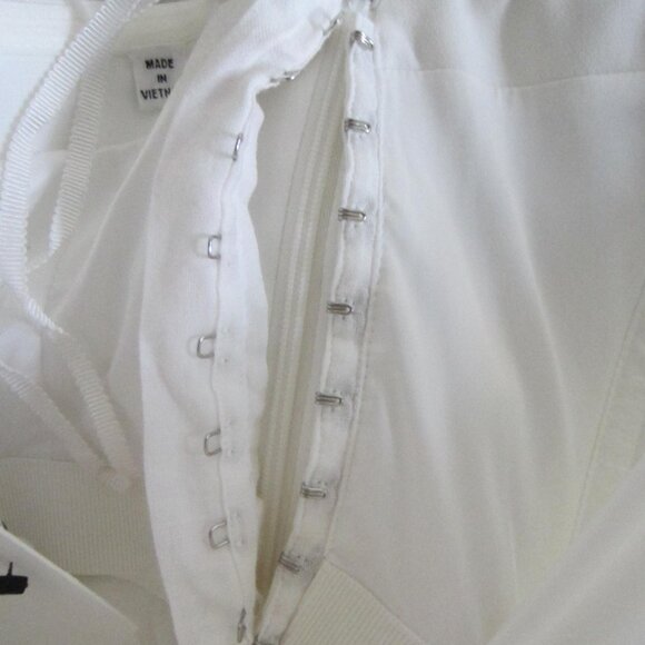 NWT $650 A.L.C. White Strapless Belted Jumpsuit – Sz 4 (#4JUMP0137) - Picture 10 of 13